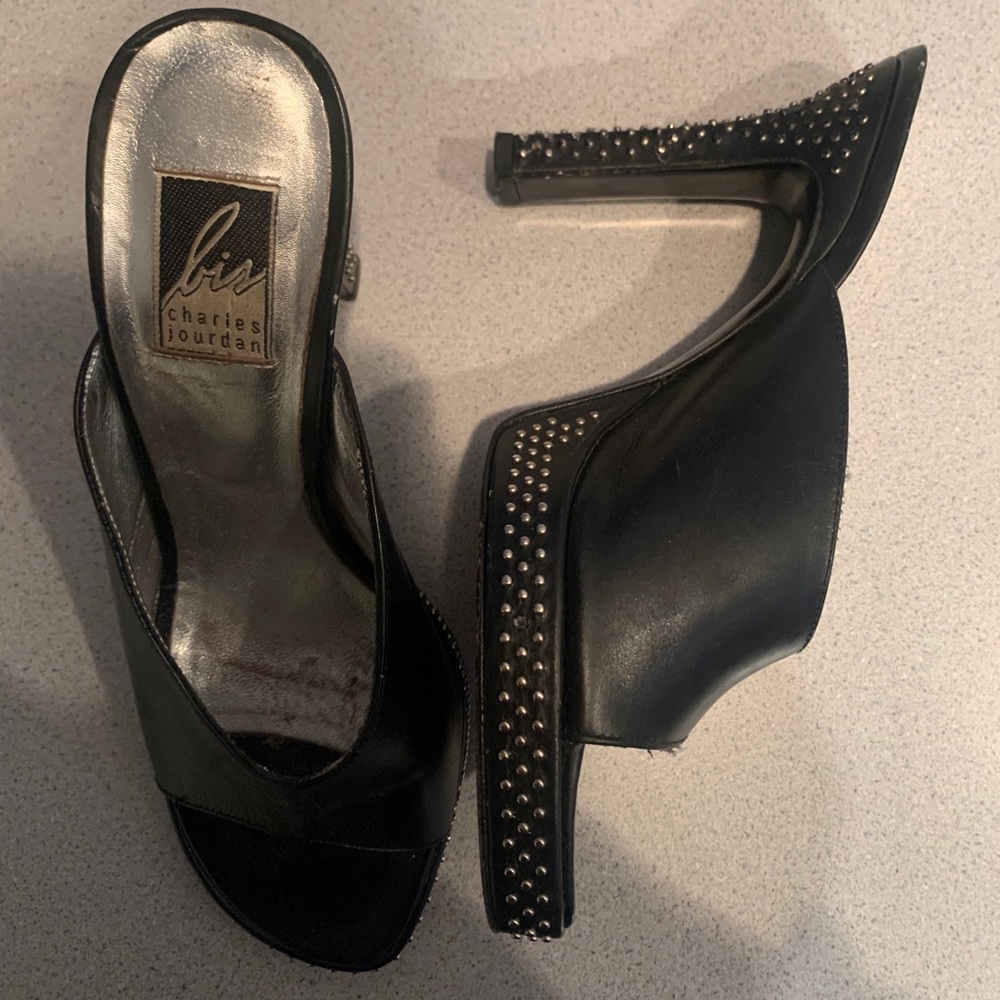 Charles Jourdan Size 8 Mules